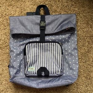 Toms Denim Designed Bookbag